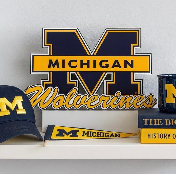 Sheila’s Collectibles University of Michigan Piece #DAUM10 - Picture 1 of 3